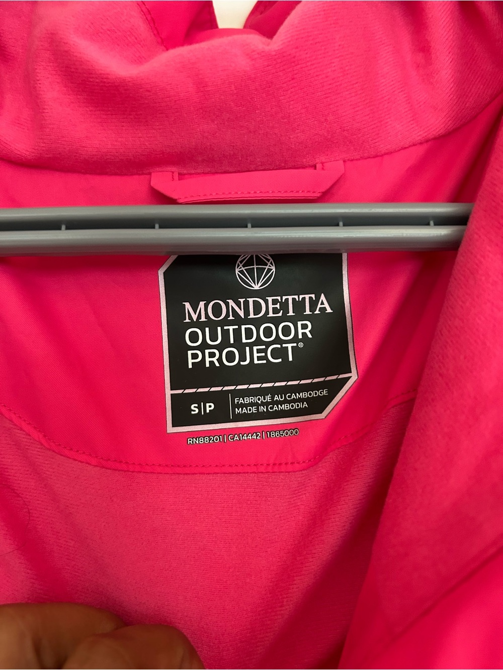 Mondetta Bright Pink Full-Zip Utility Jacket - Picture 4 of 4